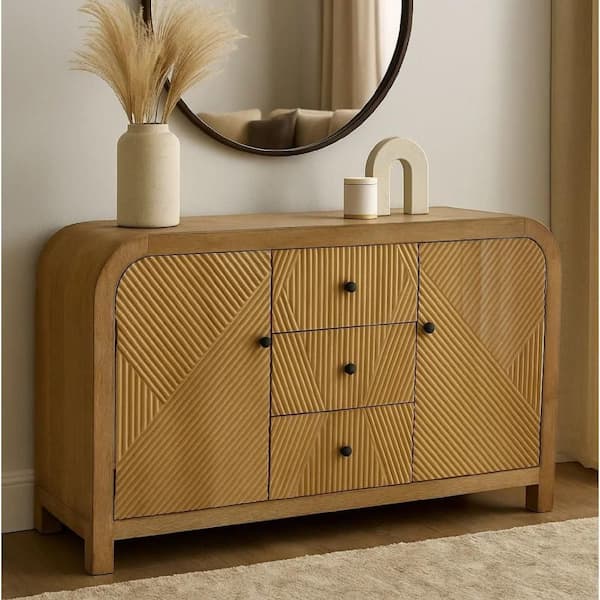 Brown 3-Drawers 15 in. Wide Chest of Drawers
