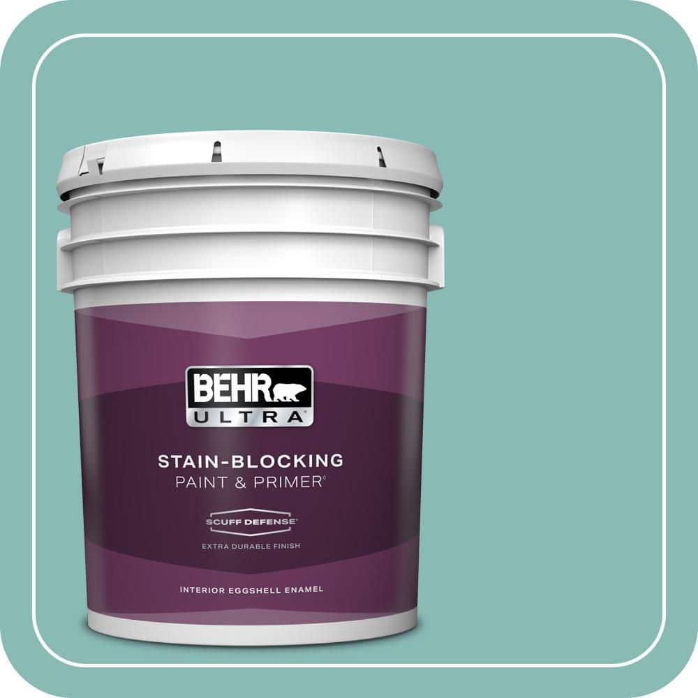 5 gal. #T14-1 Ocean Liner Extra Durable Eggshell Enamel Interior Paint & Primer price history on PriceWatchPro