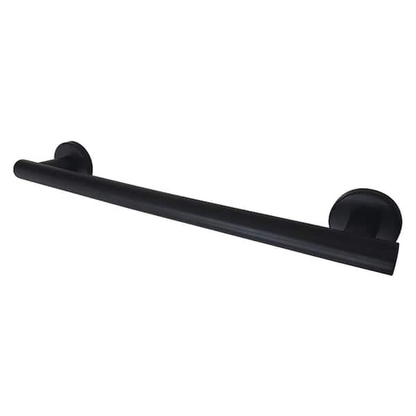 Kingston Brass Berwyn 18 in. x 1.25 in. Grab Bar in Matte Black