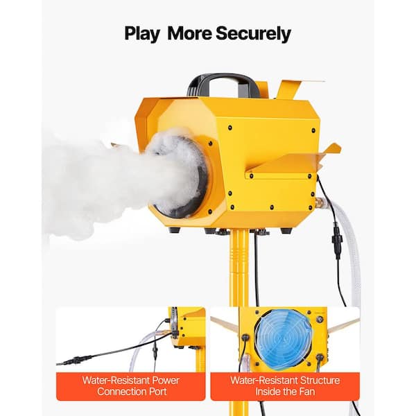 SKYSHALO Foam Machine with Adjustable Angle, Bubble Maker with 21