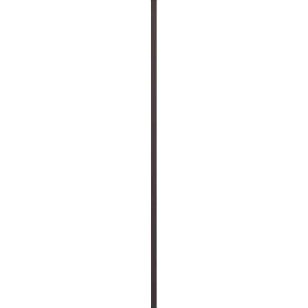 Musket Brown Vinyl Raised Panel Decorative Shutters, 12" x 59"
