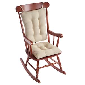 Gripper Saturn Natural Jumbo Rocking Chair Cushion Set