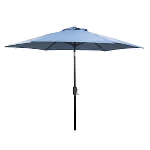 9 ft. Market Umbrella in Blue