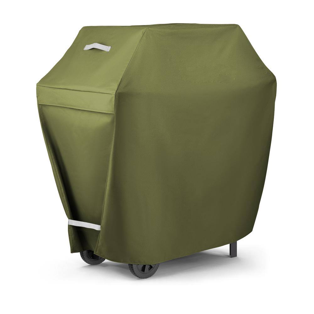 OSTO 64 in. Green Grill Cover, Waterproof Patio Storage Cover for