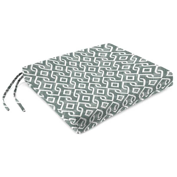 19 in. W x 17 in. D x 2 in. T Rectangular Outdoor Seat Cushionn in Lunasa Volcanic