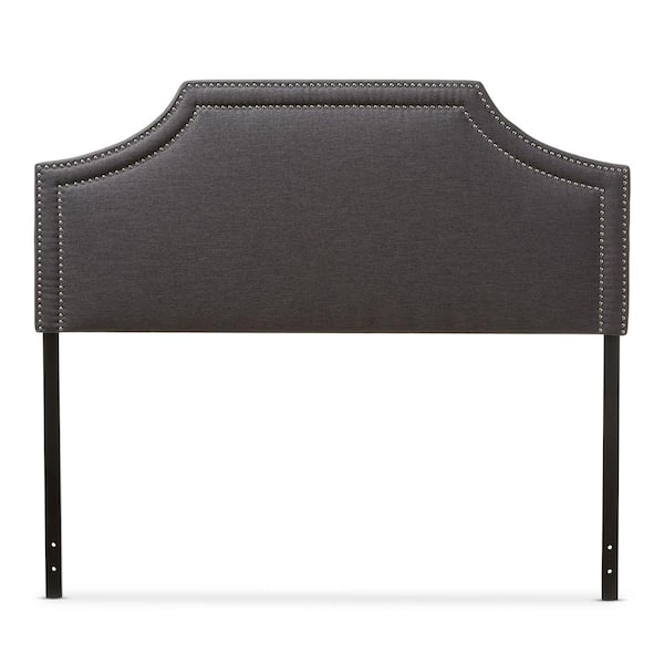 Baxton Studio Avignon Gray Queen Headboard