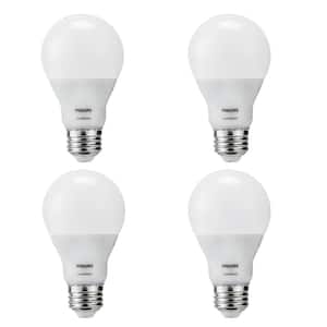 60-Watt Equivalent A19 SceneSwitch LED Light Bulb Soft White (2700K)/Amber (2500K)/ Warm Glow (2200K) (4-Pack)