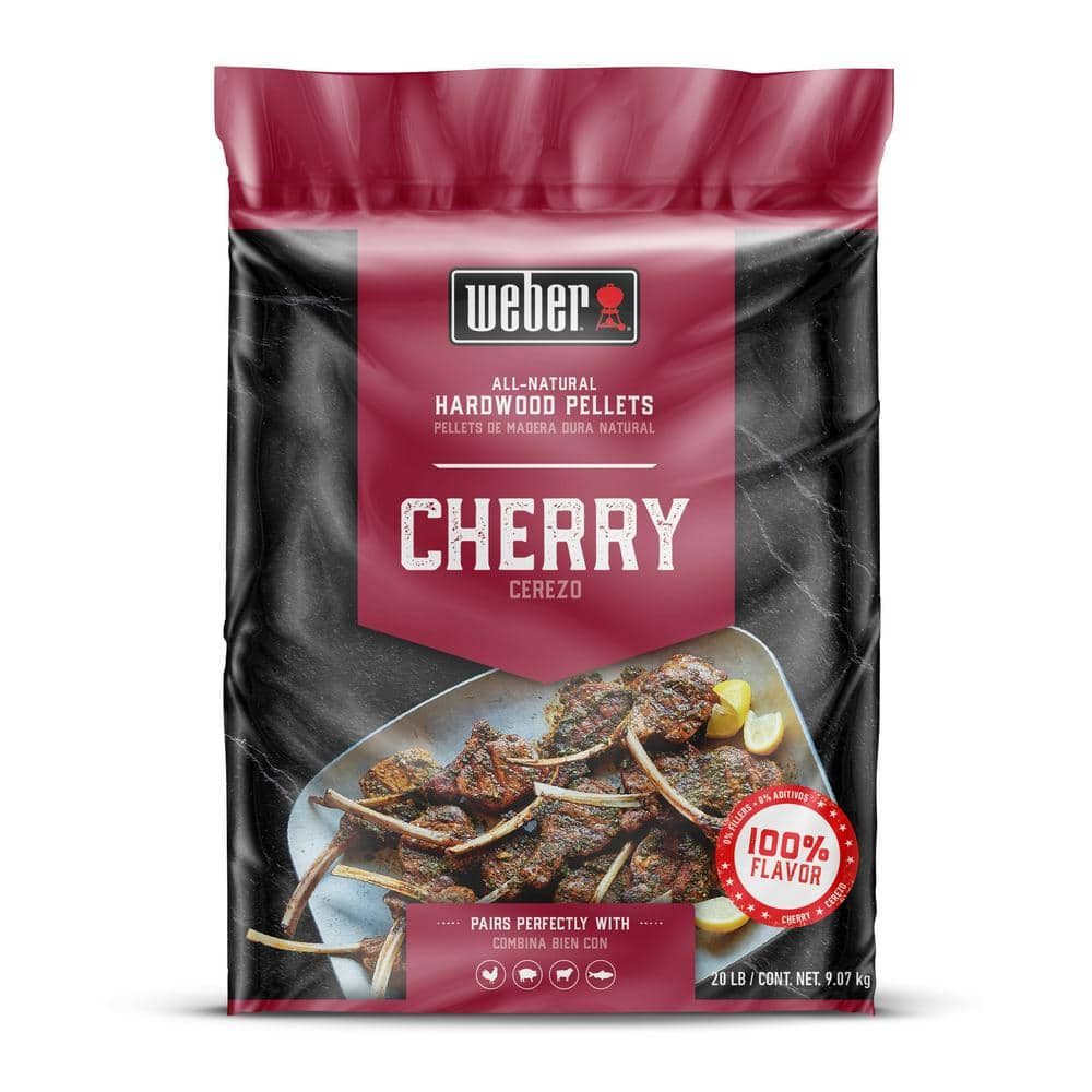 Weber Cherry All-Natural Hardwood Pellets