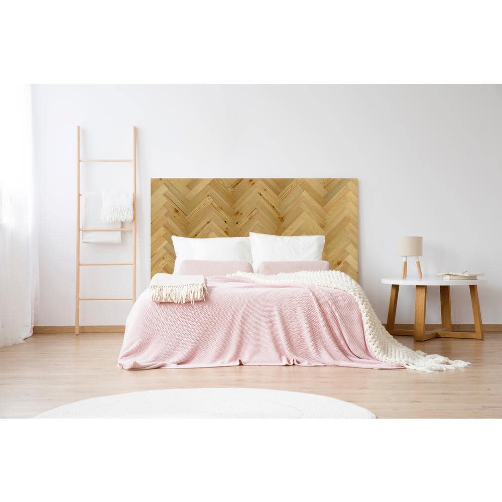 Baxter Blonde Pine Herringbone Peel & Stick Wall Planks