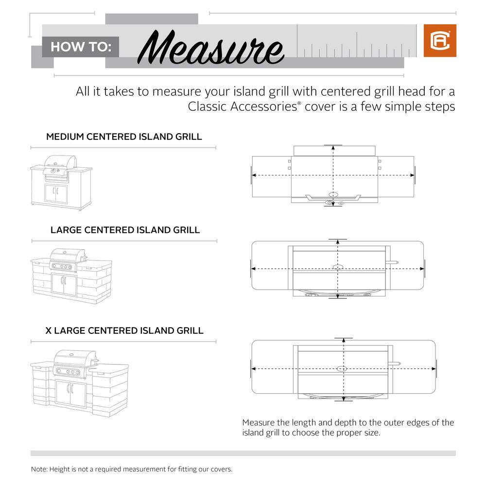 Extra Large Tan and Brown Polyester BBQ Grill Cover