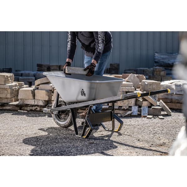 Gorilla wheelbarrow on sale home depot