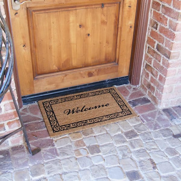 Estate Style 18 in. x 30 in. Welcome Door Mat