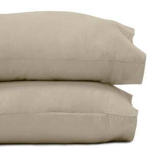 Sand Bamboo Standard Pillowcases (Set of 2)