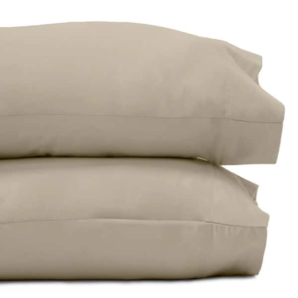 Jennifer Adams Sand Bamboo Standard Pillowcases (Set of 2)