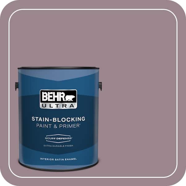BEHR ULTRA 1 gal. #PPU17-14 Dream Sunset Extra Durable Satin Enamel Interior Paint & Primer
