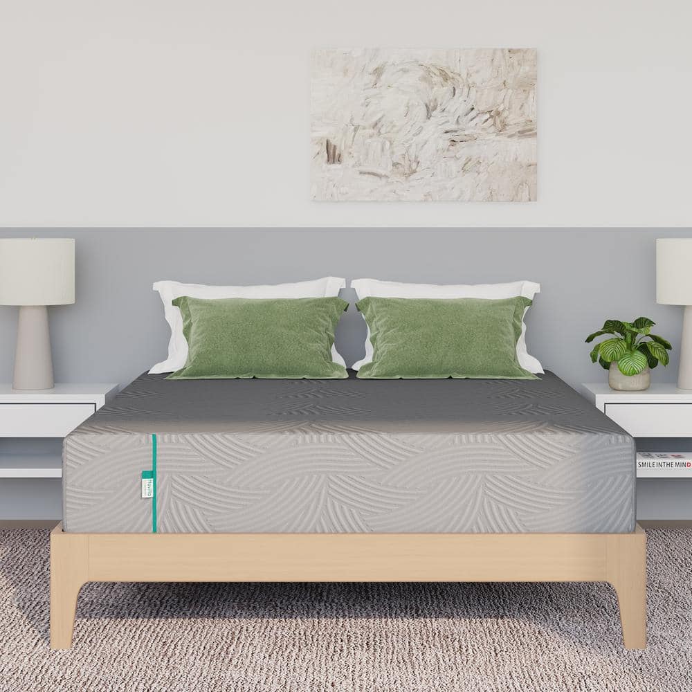 Novilla King Medium Memory Foam 14 in. Mattress, Cooling and