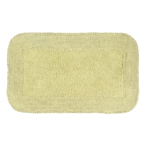 Radiant Collection 100% Cotton Bath Rugs Set, 21x34 Rectangle, Green