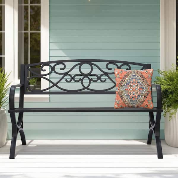 Maypex Steel Outdoor Patio Bench
