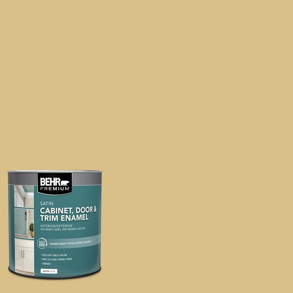 1 qt. #MQ2-18 Honey Tea Satin Enamel Interior/Exterior Cabinet, Door & Trim Paint price history on PriceWatchPro