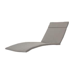 Miller Gray Outdoor Chaise Lounge Cushion