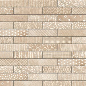 Aspdin Brick Essence Cotto 2-3/8 in. x 9-3/4 in. Porcelain Floor and Wall Tile (5.78 sq. ft./Case)