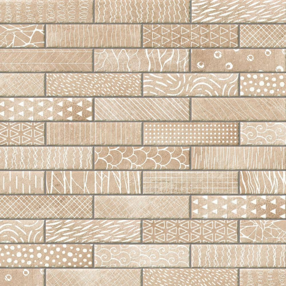 Aspdin Brick Essence Cotto 2-3/8 in. x 9-3/4 in. Porcelain Floor and Wall Take Home Tile Sample price history on PriceWatchPro