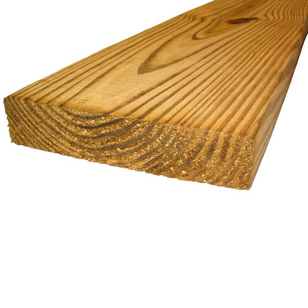 2 in. x 8 in. x 16 ft. 1 Southern Yellow Pine PressureTreated Lumber