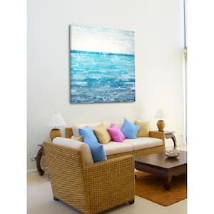 32 in. H x 32 in. W "Ana Maria Island" by Parvez Taj Printed Canvas Wall Art