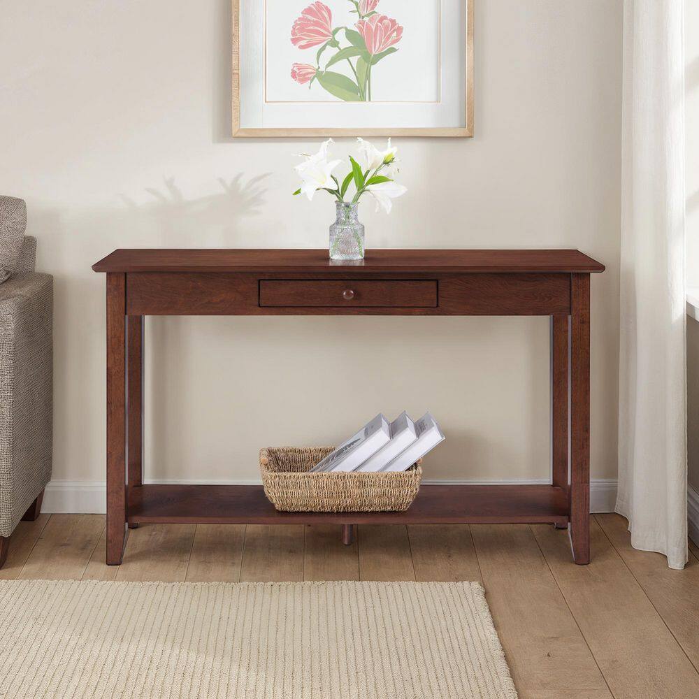 Convenience Concepts American Heritage 48 in. Espresso Standard