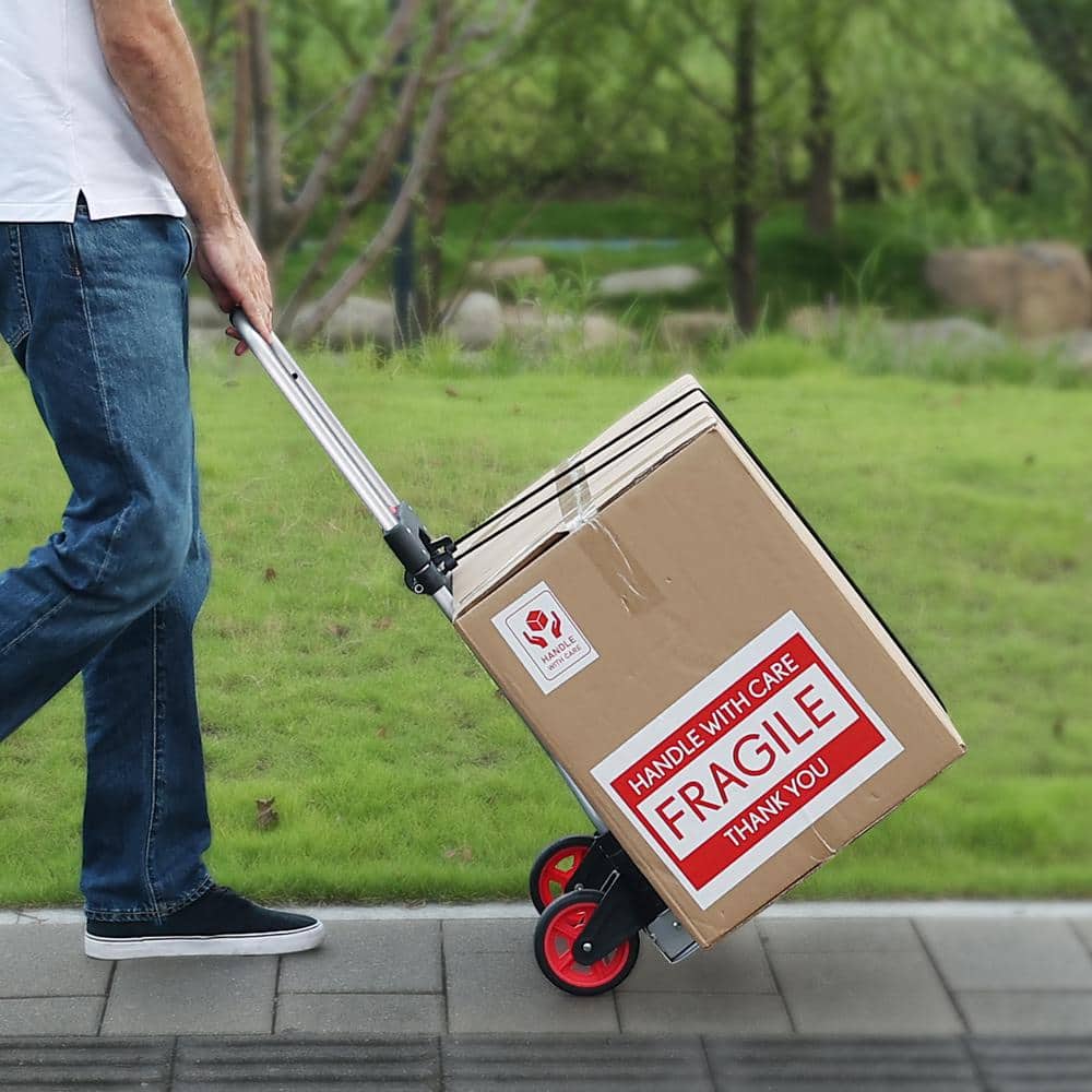 176 lbs Capacity Folding Aluminum Hand Truck & Dolly