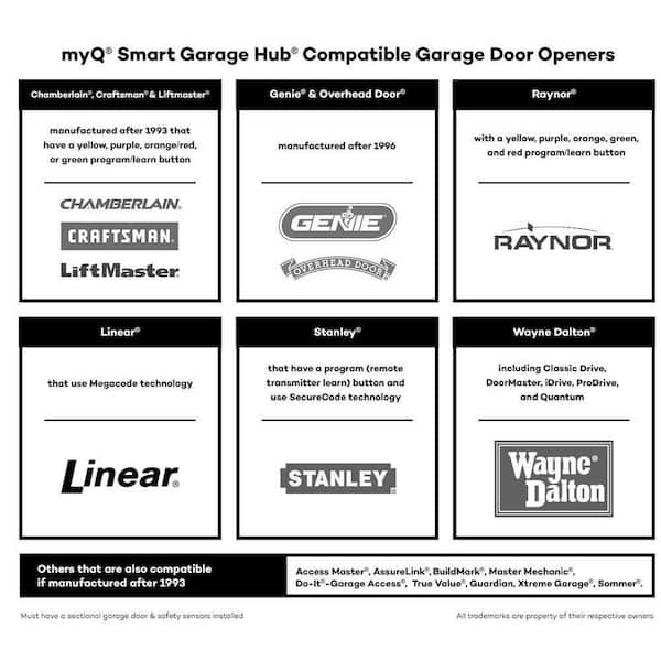 Chamberlain - myQ Smart Garage Control with WiFi Hub