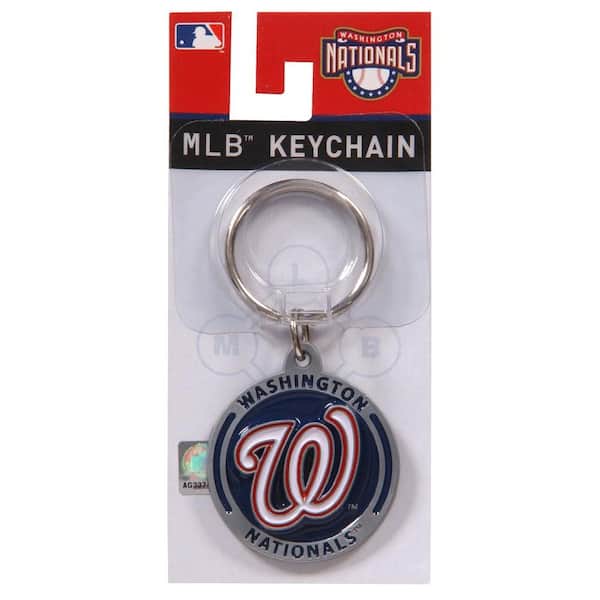 Hillman MLB Washington Nationals Key Chain (3-Pack)
