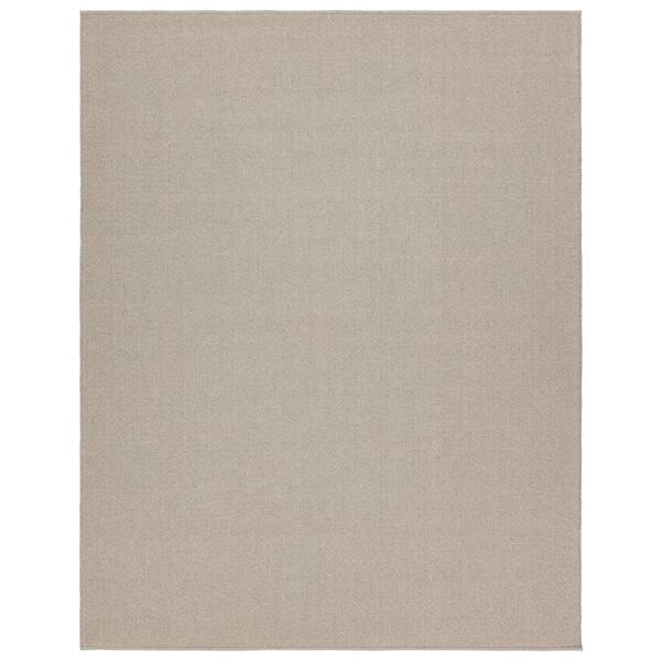 Jaipur Living Texel Taupe 5 ft. x 8 ft. Solid Indoor/Outdoor Area Rug ...