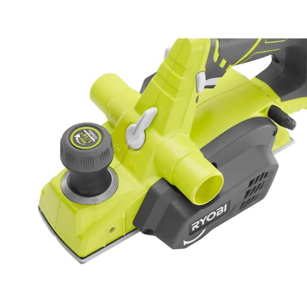 RYOBI - ONE+ 18V Cordless 3-1/4 in. Planer Kit with (1) 2.0 Ah Battery, (1) 4.0 Ah Battery, and Charger