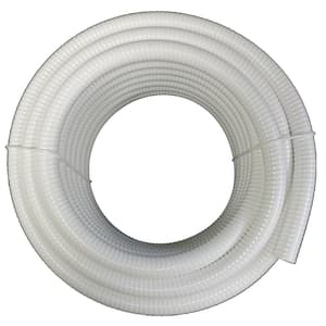 1-1/4 in. x 50 ft. White PVC Schedule 40 Flexible Pipe