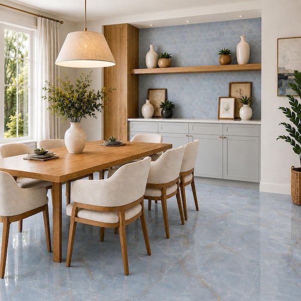 MSI Agua Linda 24 in. x 48 in. Polished Onyx Look Porcelain Floor