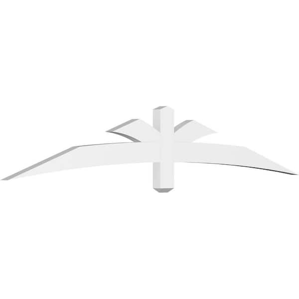 Ekena Millwork Davenport 84 in. W x 14 in. H x 2 in. D Signature Polyurethane Bracket