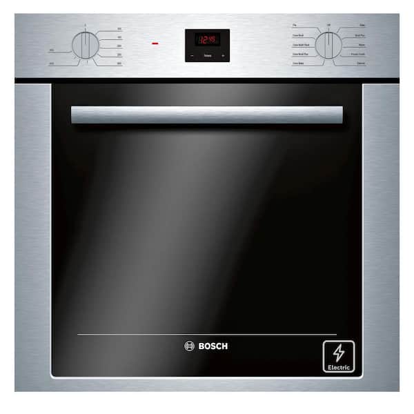 500 Series 24 in. Built-In Single Electric Wall Oven with European Convection and Dual Clean in Stainless Steel