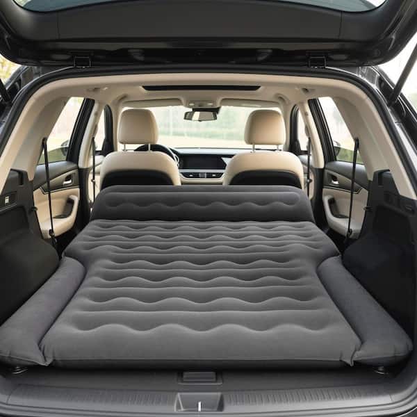 ABORON SUV Trunk Air Mattress for Car Camping Inflatable Sleeping Pad with Flocked Surface Portable SUV Bed with Air Pump K16STY-08HD02