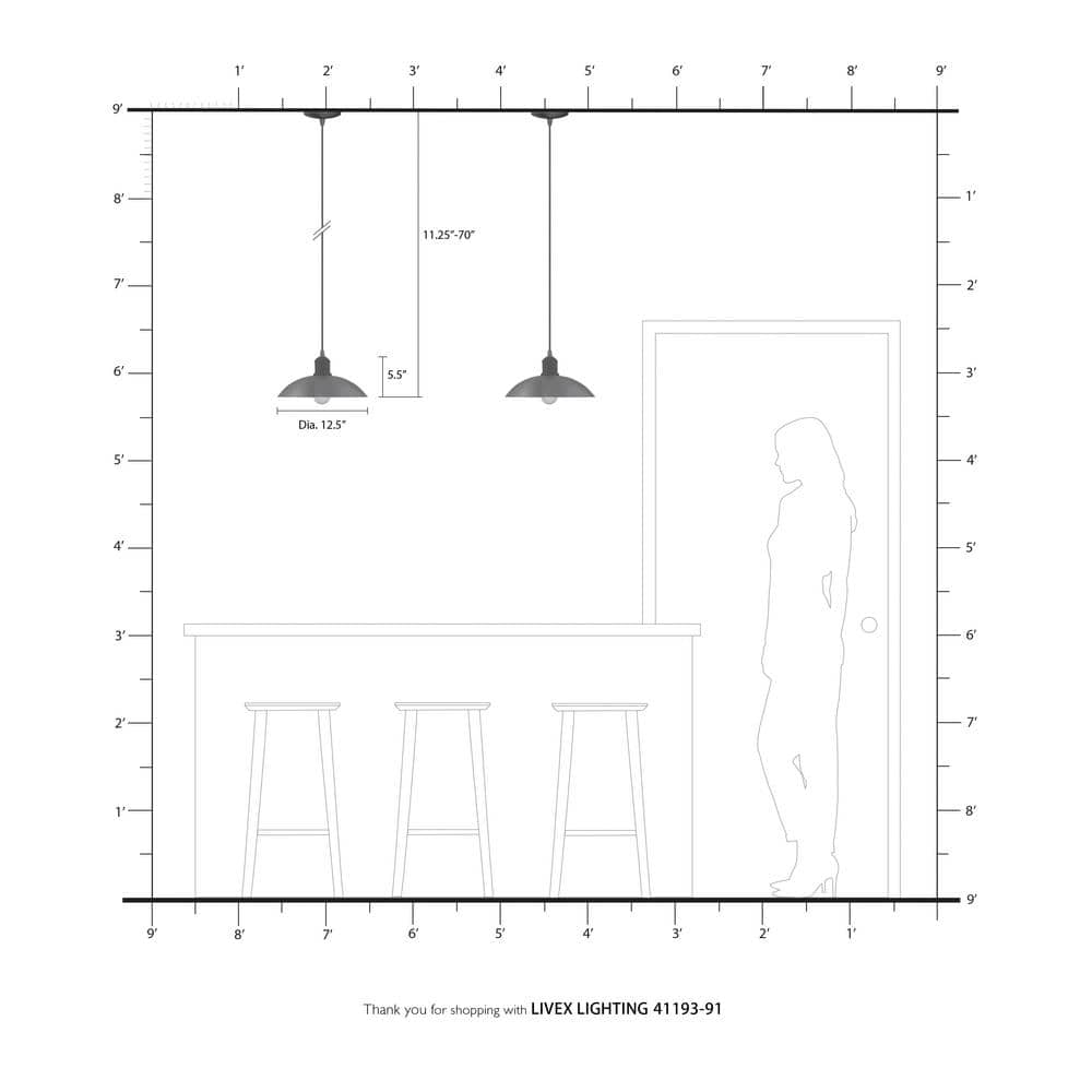 Brushed Nickel 1-Light Mini Pendant with Glass Bowl