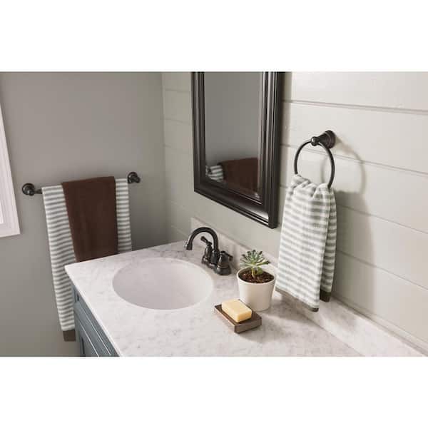Delta 3-Piece Becker Spotshield Brushed Nickel Decorative Bathroom Hardware  Set with Towel Bar,Toilet Paper Holder and Towel Ring in the Decorative  Bathroom Hardware Sets department at Lowes.com