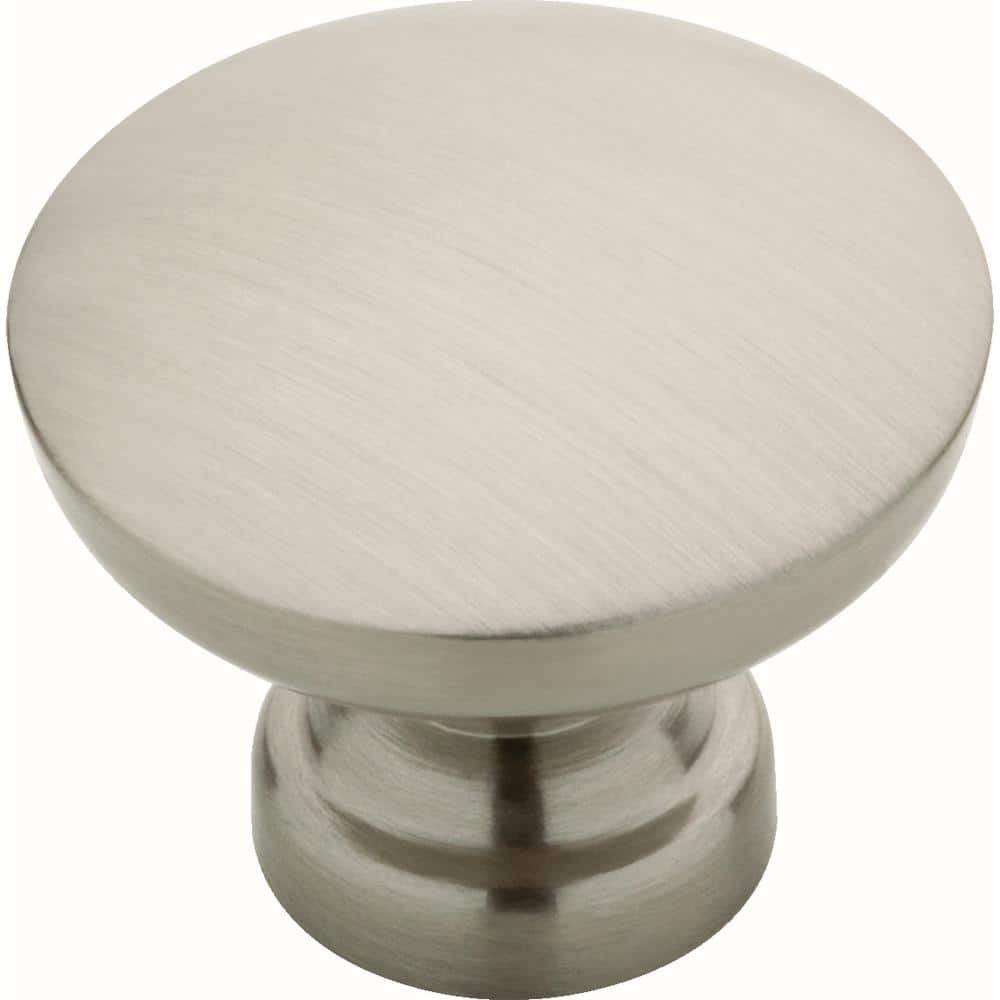 Fulton 1-3/16 in. (30 mm) Classic Satin Nickel Round Cabinet Knob