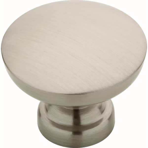 Fulton 1-3/16 in. (30 mm) Classic Satin Nickel Round Cabinet Knob