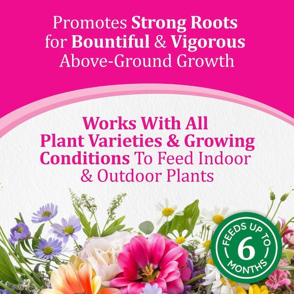 Smart-Release Plant Food Plus Outdoor and Indoor₁, 2 lbs. Granular Fertilizer with 11 Essential Nutrients