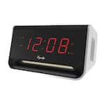 Equity By La Crosse 5.5 In. X 3.15 In. Led Alarm Clock With Bluetooth 