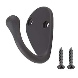 J-Hook Robe/Towel Hook Single Hook in Matte Black