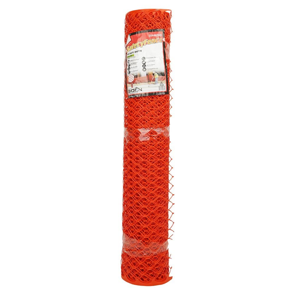 4 ft. x 100 ft. Orange Heavy-Duty Diamond Grid Construction Snow/Safety Barrier Fence price history on PriceWatchPro