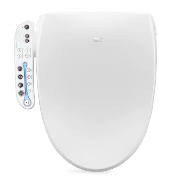 BIO BIDET USPA A7 Electric Bidet Seat for Elongated Toilets in White