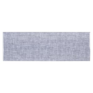 Midnight Fibers Blue 6 in. x 18 in. Glossy Ceramic Wall Tile (12.75 sq. ft. / case)