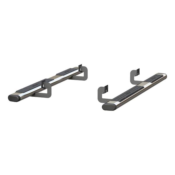 Aries 6 x 75-Inch Oval Polished Stainless Steel Nerf Bars, Select Ford F-150
